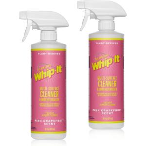 Whip-It® Multi Surface Cleaner, Stain Remover, and Odor Neutralizer – Grapefruit Scent 32oz (2-16oz)