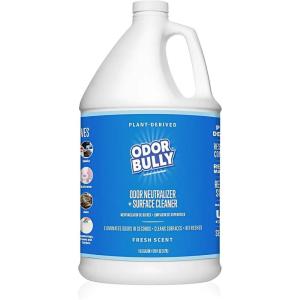 Whip-It Odor Bully Instant Odor Neutralizer – Powerful Plant-Based Formula | Eliminate Stubborn Odors from Home and Car | Fresh Laundry Scent | Dual Purpose Odor Control/Cleaner – 128 oz