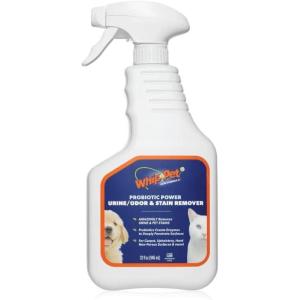 Whip-Pet Pet Odor Eliminator and Stain Remover -Professional Strength Enzymatic Cleaner for Dog Urine and Carpet Odor Eliminator – Pet Odor Remover, 32OZ